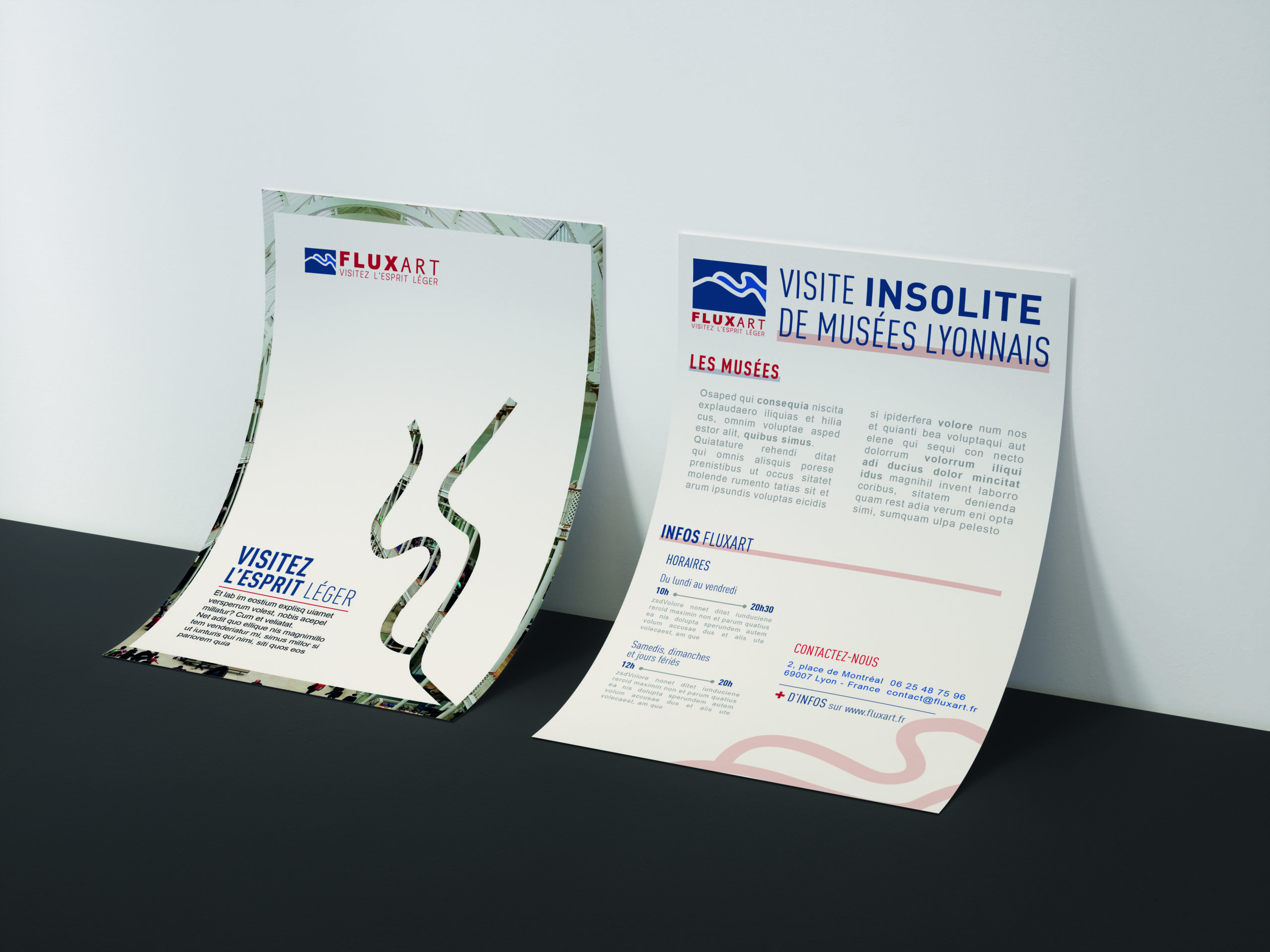 Double Sided 4x6 Inch Flyer Mockup by Anthony Boyd Graphics
